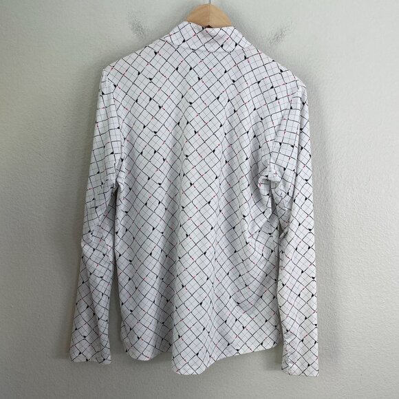 SanSoleil Womens Large 1/4 Zip Long Sleeve Golf Shirt UV 50+ Cooling Top - Picture 10 of 11